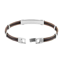 Bracelet Jourdan Corelieae Acier Bicolore