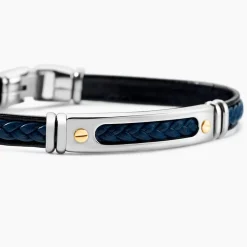 Bracelet Cuir Bleu|JOURDAN Online