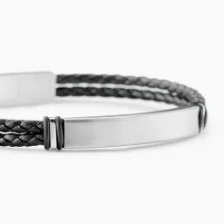 Bracelet Cuir De Vache Noir|JOURDAN Hot