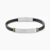 Bracelet Cuir De Vache Noir|JOURDAN Outlet