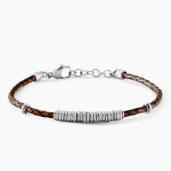 Bracelet Cuir De Vache Marron|JOURDAN Discount