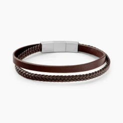 Bracelet Cuir De Vache Marron|JOURDAN Outlet