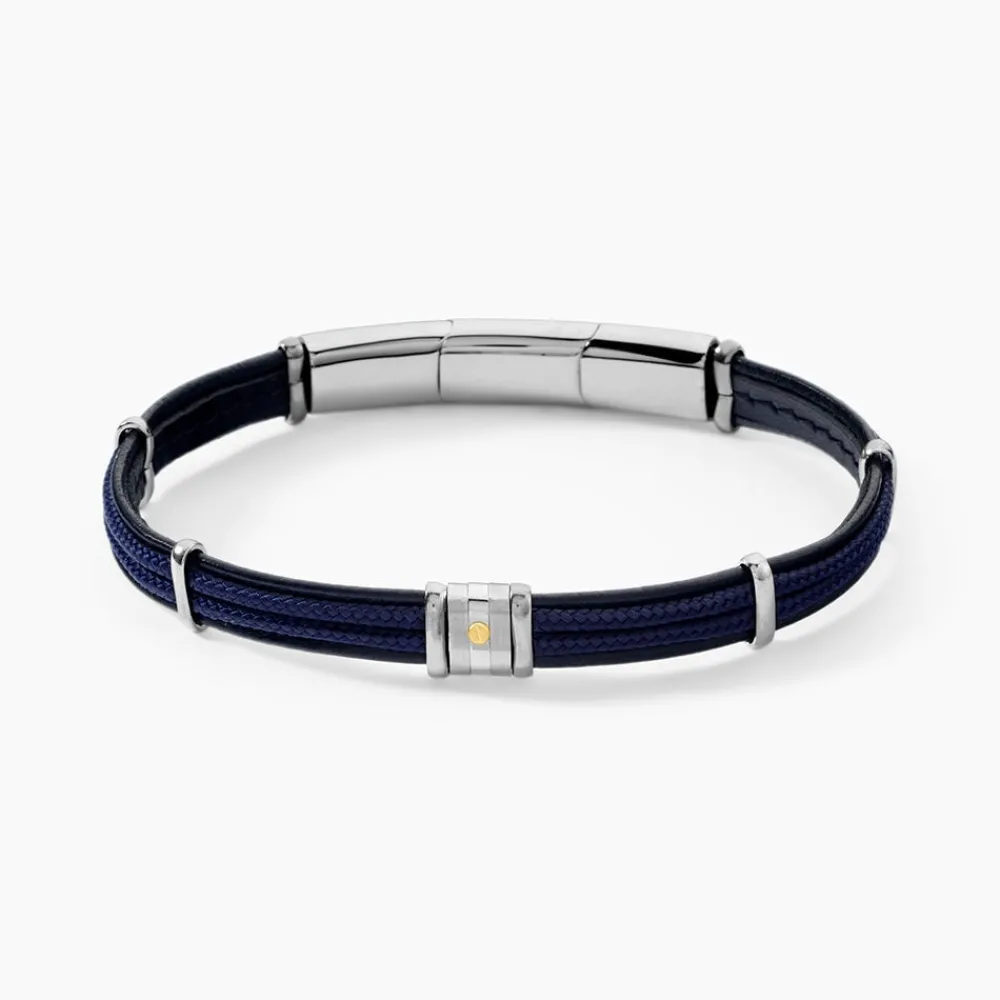 Bracelet Cuir Noir|JOURDAN Outlet