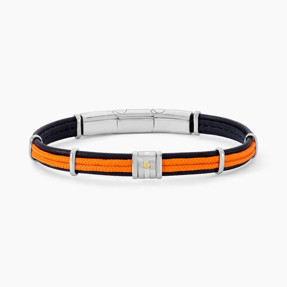 Bracelet Jourdan Cuir Noir