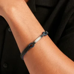 Bracelet Donovan Acier Noir|JOURDAN Clearance