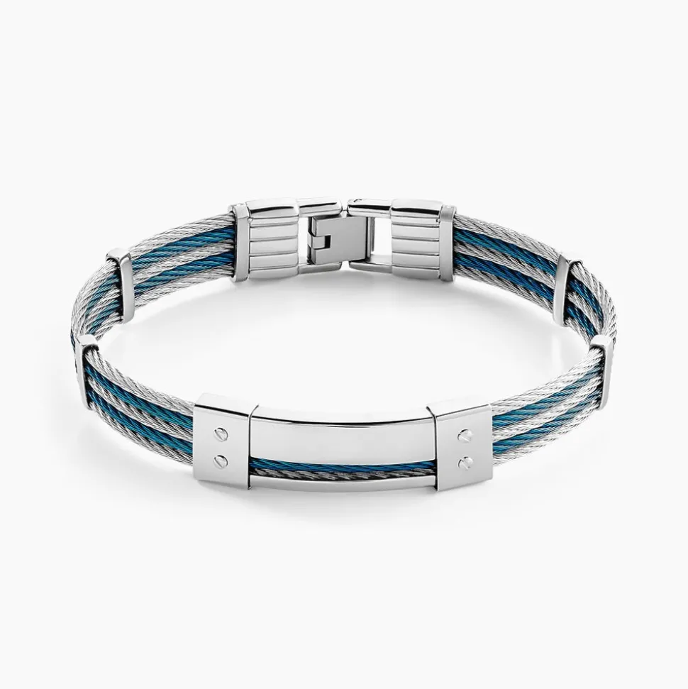 Bracelet Jourdan Herens Acier Blanc