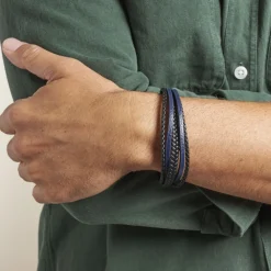 Bracelet Homme Byron Acier Argente|JOURDAN Sale