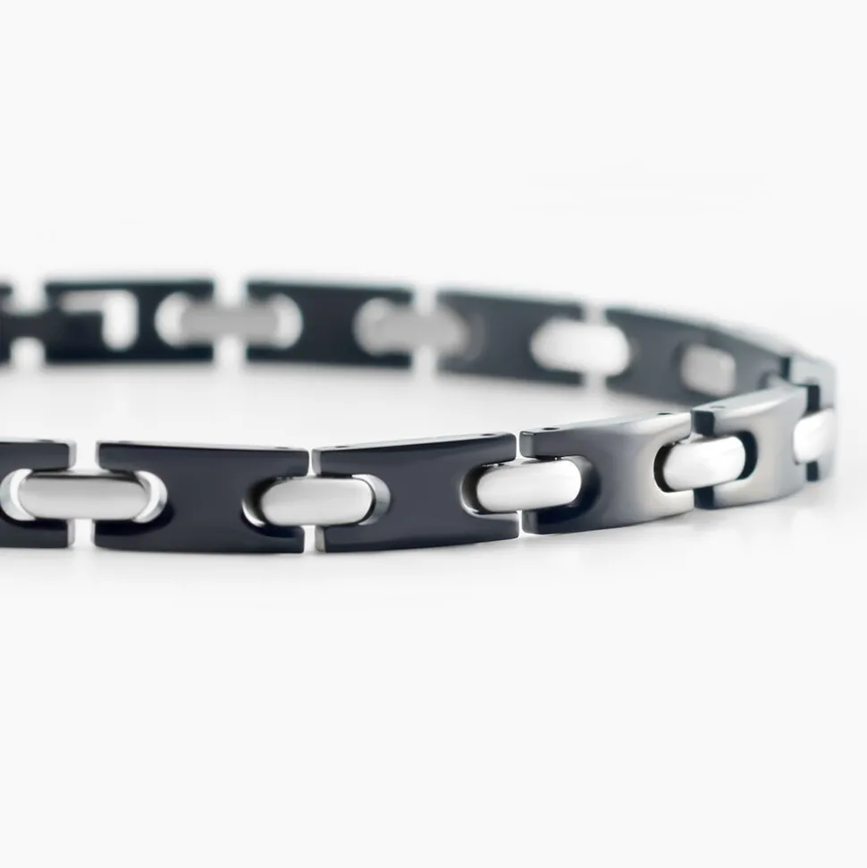 Bracelet Jourdan Homme Dinema Acier Argente