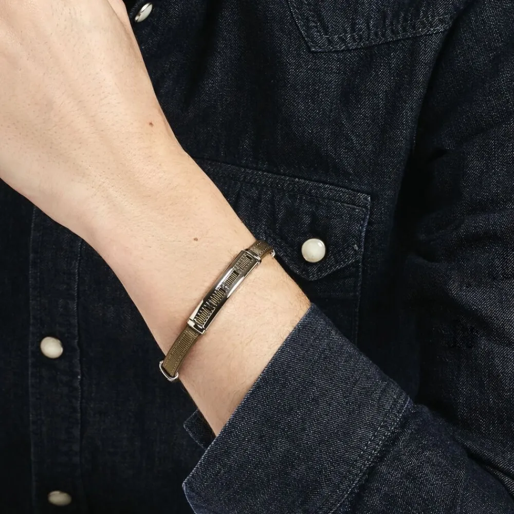 Bracelet Kos Acier Blanc|JOURDAN New