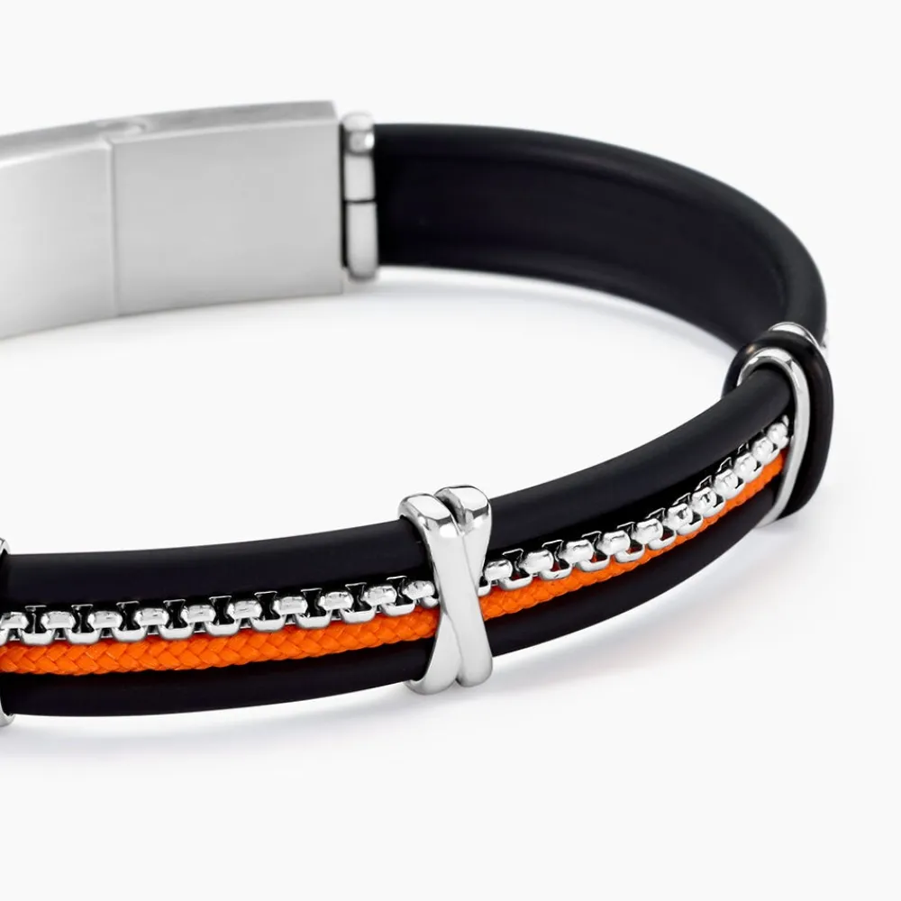 Bracelet Leon Caoutchouc Multicolore|JOURDAN Hot