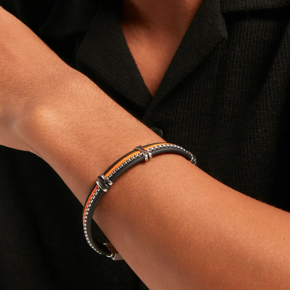 Bracelet Leon Caoutchouc Multicolore|JOURDAN Hot