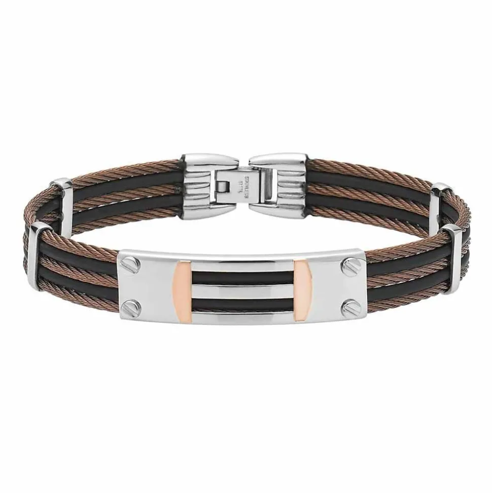 Bracelet Jourdan Leonilde Acier Bicolore