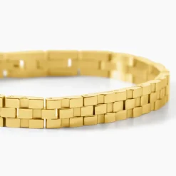 Bracelet Jourdan Manathan Acier Doré