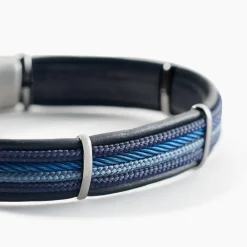 Bracelet Marin Cuir Multicolore|JOURDAN Sale