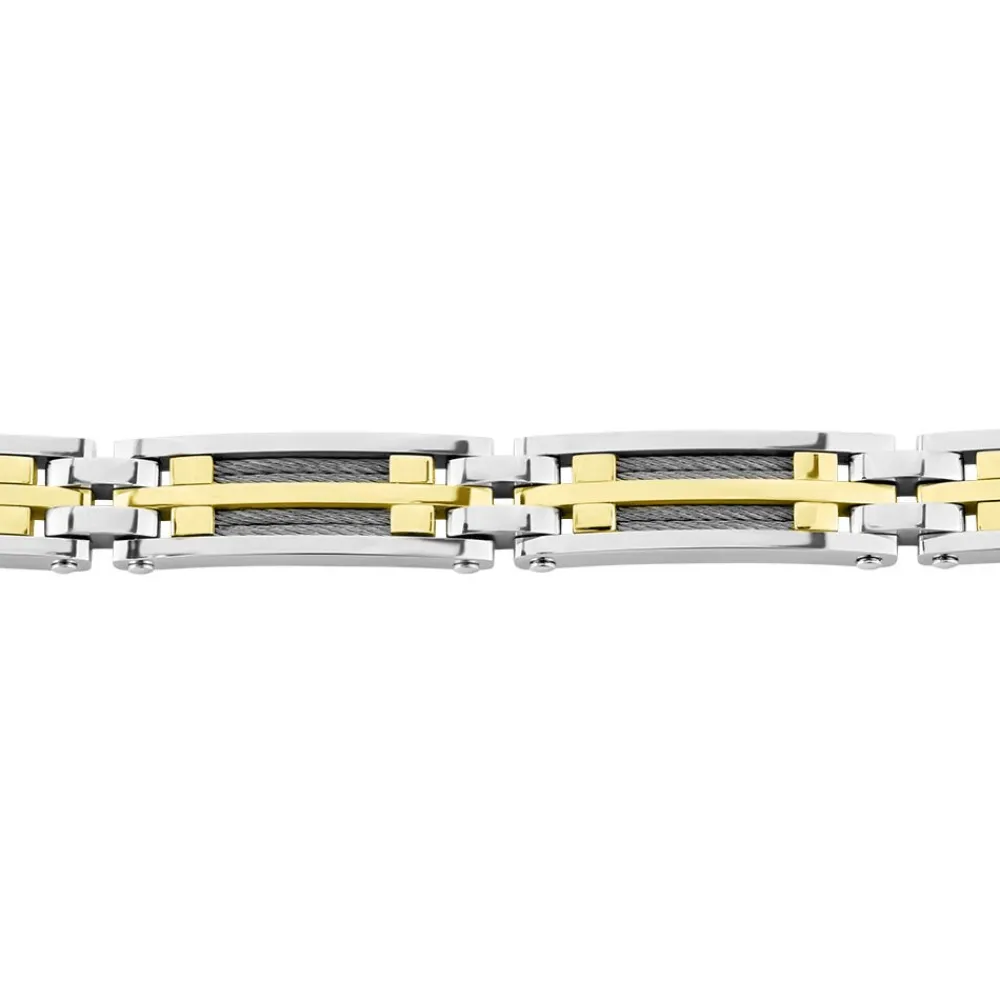 Bracelet Priam Acier Bicolore|JOURDAN Hot