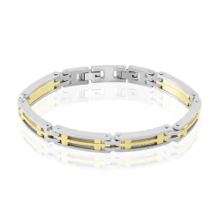 Bracelet Priam Acier Bicolore|JOURDAN Hot