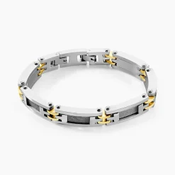 Bracelet Zephir Dore / Blanc|JOURDAN Best