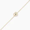 Bracelet Katriona Or Jaune Topaze Oxyde De Zirconium