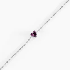Bracelet Kelvyn Argent Blanc Oxyde De Zirconium|Marc Orian Sale