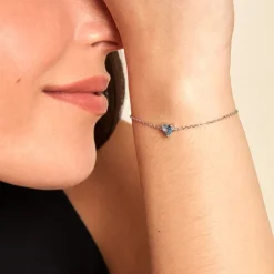 Bracelet Kelvyn Argent Blanc Oxyde De Zirconium|Marc Orian Outlet