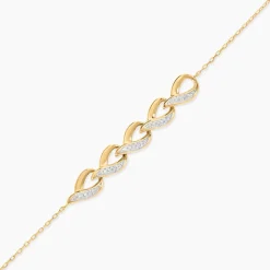 Bracelet Khayrat Or Jaune Diamant