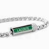 Bracelet Lacoste Spelt Acier Blanc