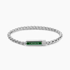 Bracelet Lacoste Spelt Acier Blanc