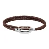 Bracelet Lacoste Starboard acier blanc