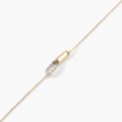 Bracelet Liaisons Precieuses Or Jaune Diamant