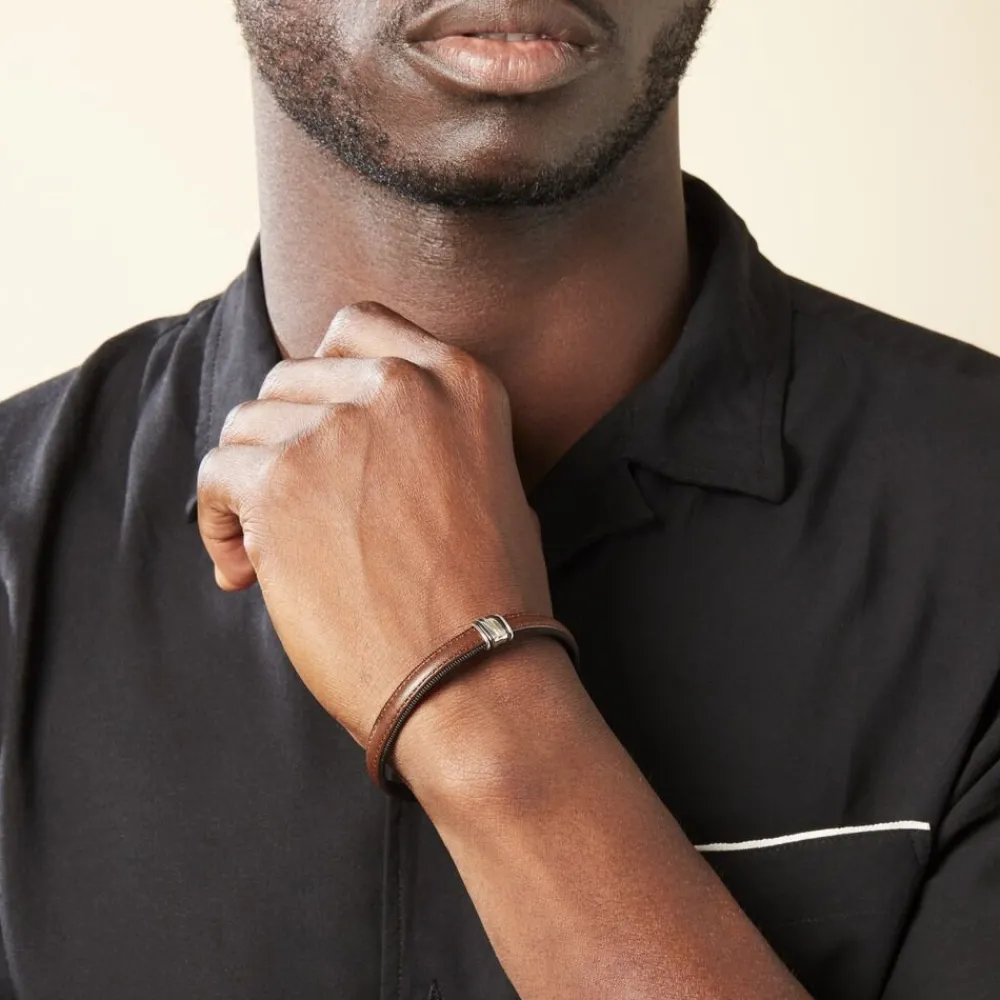 Bracelet Luciene Or Acier Bicolore|JOURDAN Hot