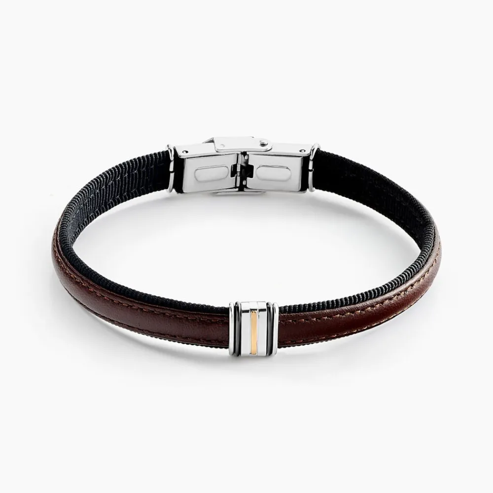 Bracelet Luciene Or Acier Bicolore|JOURDAN Hot