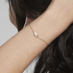 Bracelet Mahalya Plaqué Or Jaune Oxyde De Zirconium|Marc Orian Online