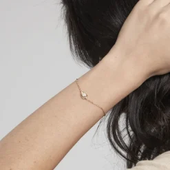 Bracelet Mahalya Plaqué Or Jaune Oxyde De Zirconium|Marc Orian Online