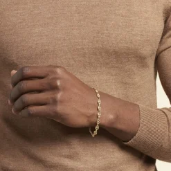 Bracelet Maille Dami Maille Grain De Cafe|Marc Orian