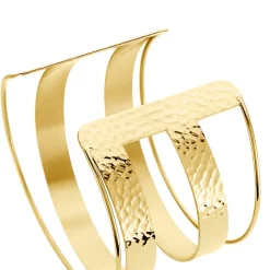 Bracelet Manchette Chita Acier Doré
