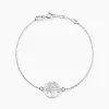 Bracelet Marijan Argent Blanc