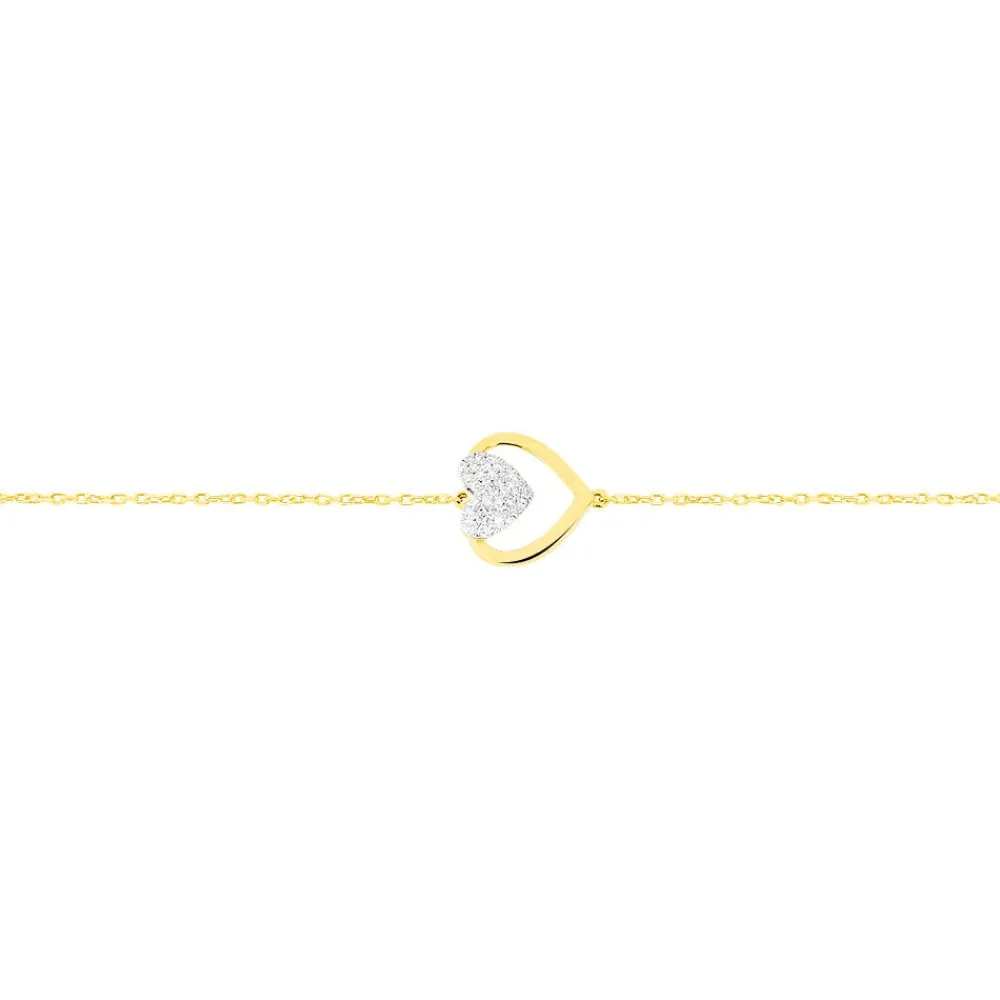 Bracelet Mary-jane Or Jaune Diamant|Marc Orian Sale