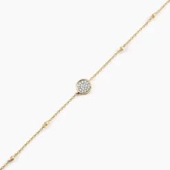 Bracelet Melisane Or Jaune Diamant