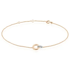 Bracelet Melynda Or Rose Diamant|Marc Orian Outlet