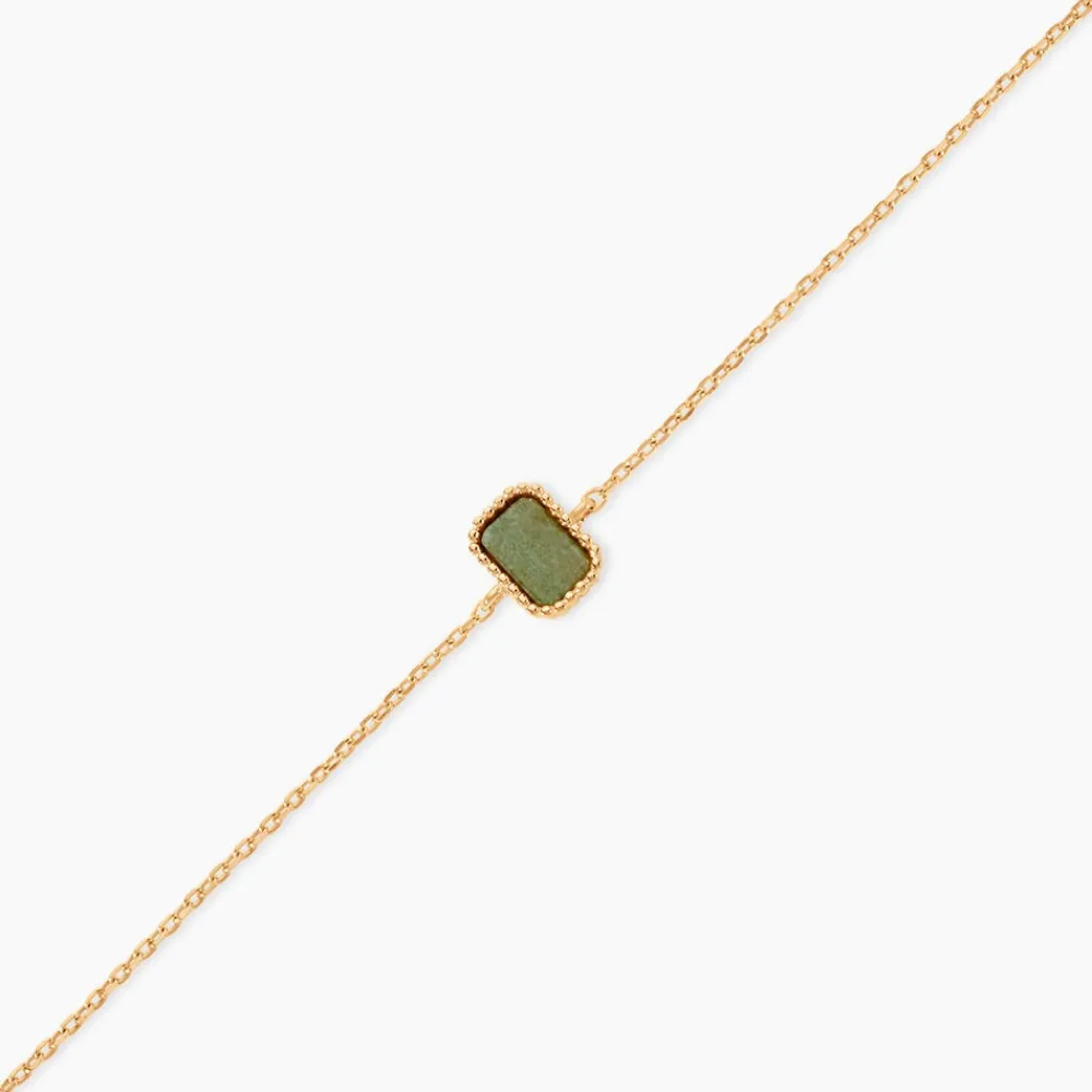 Bracelet Memory Plaqué Or Jaune Aventurine|Marc Orian Sale