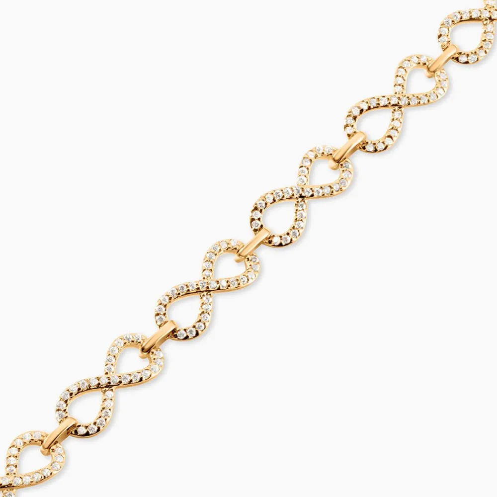 Bracelet Merane Plaqué Or Oxydes De Zirconium|Marc Orian Clearance