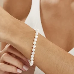 Bracelet Merrane Or Jaune Perle De Culture|Marc Orian Online