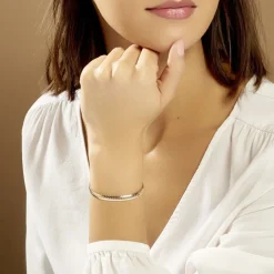Bracelet Messaline Plaqué Or Jaune|Marc Orian New