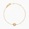 Bracelet Moisette Plaqué Or Jaune Oxyde De Zirconium|Marc Orian Outlet