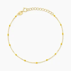 Bracelet Molly Argent Jaune|Marc Orian New