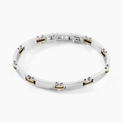 Bracelet Métal Acier Tricolore