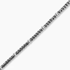 Bracelet Naturel Autres Noir Hématite|JOURDAN Outlet
