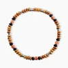 Bracelet Naturel Autres Tricolore Jaspe Africain Agate|JOURDAN New