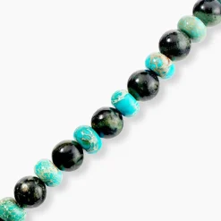 Bracelet Naturel Autres Vert Jaspe Africain|JOURDAN Discount