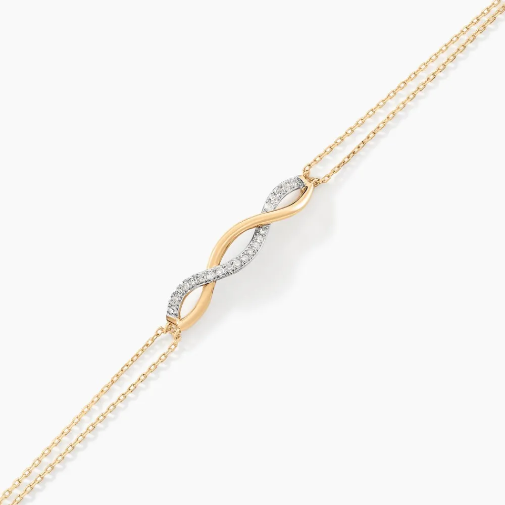 Bracelet Nucia Or Jaune Diamant|Marc Orian Sale